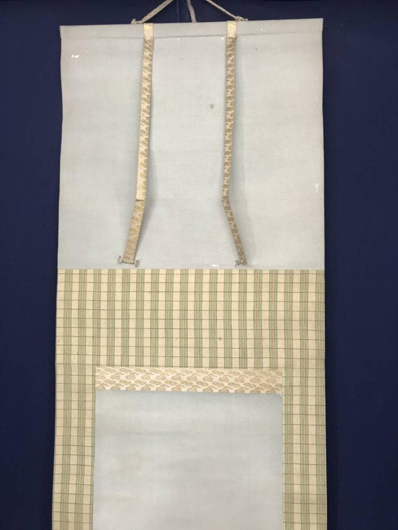 【真作】草人/雪椿美人画/美人図/掛軸/名家伝来/AC-290