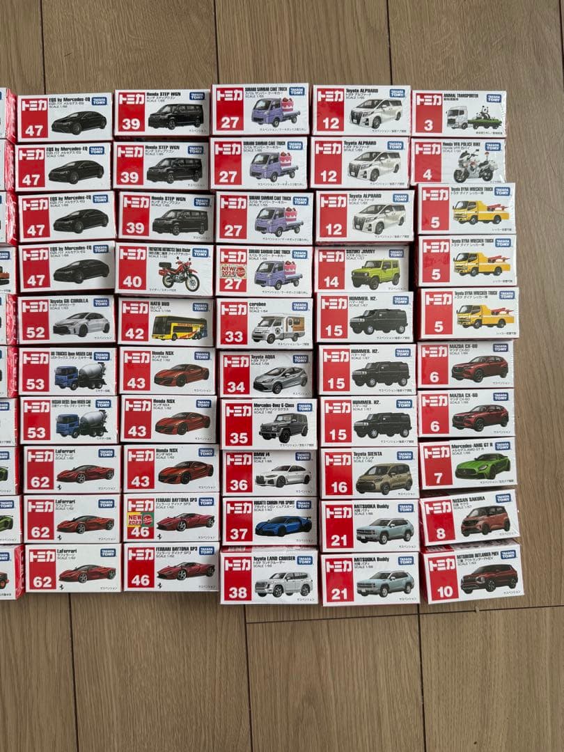 トミカ　まとめ売り 105点