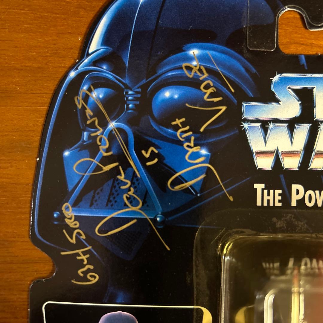 直筆】スターウォーズダースベイダーデヴィッドデビッドプラウズサイン