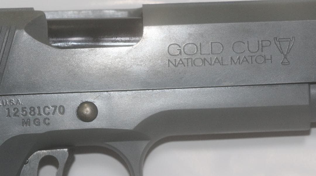 MGC HW樹脂製モデルガン コルトGMナショナルマッチ　SPG合法品 　未発火