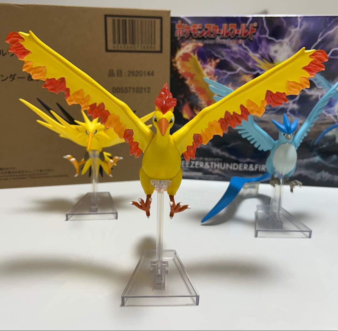 ポケモンスケールワールド サンダー ファイヤー フリーザー カントー