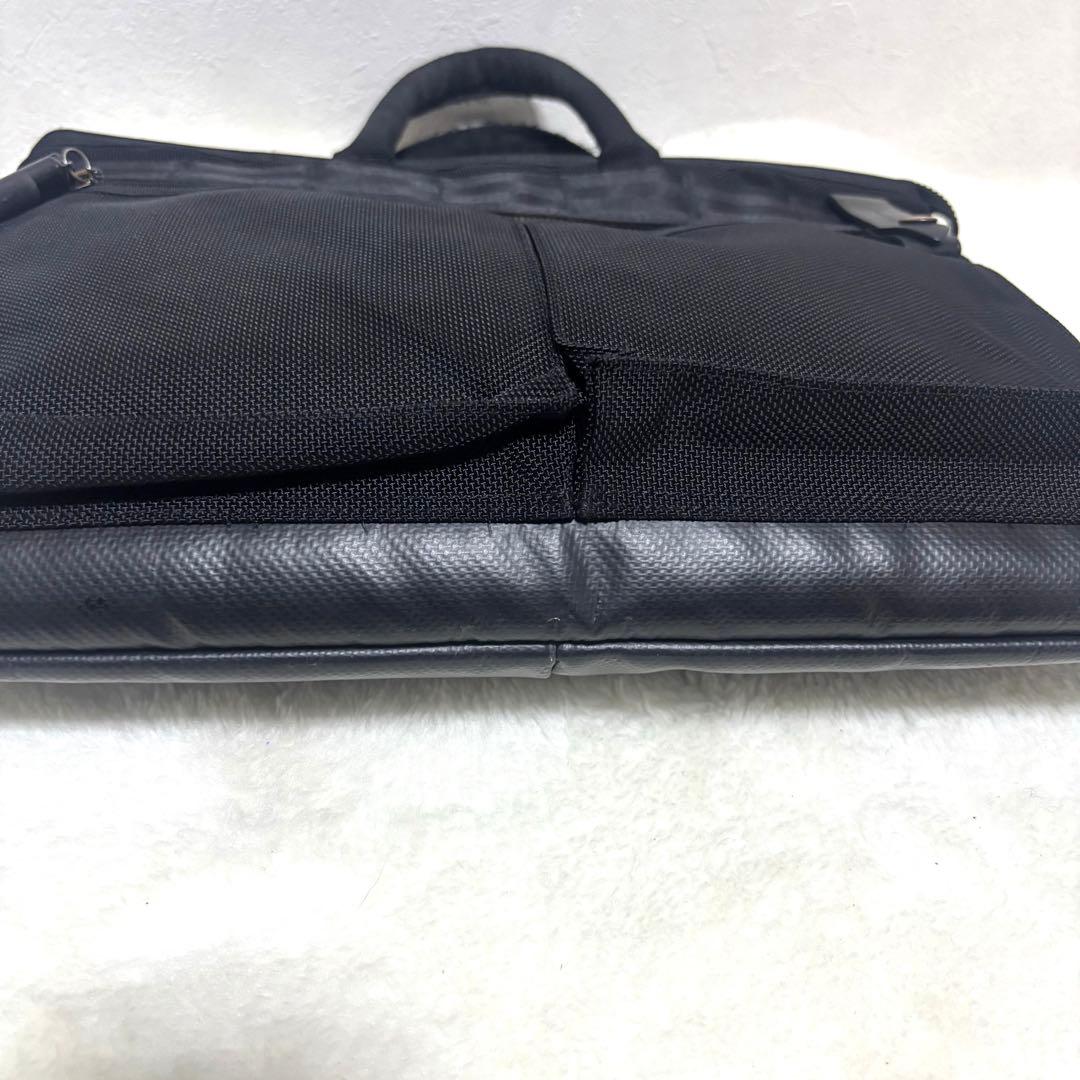ロゴ美品✨ ポーター ヒート ビジネスバッグ メンズ A4可 薄型