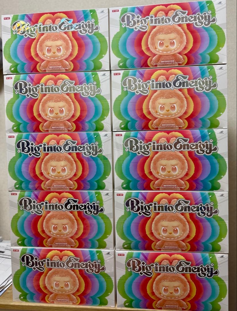 Big into Energy ぬいぐるみ 10個セット THE MONSTERS Big into Energy シリーズ ぬいぐるみペンダント-Copy