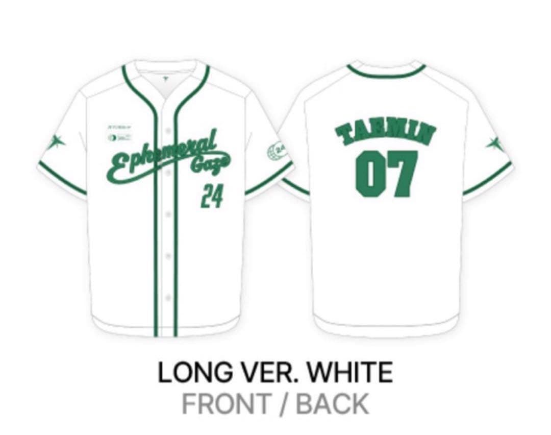 SHINee テミン ソウルコン ユニフォーム ベースボールジャージ ロング