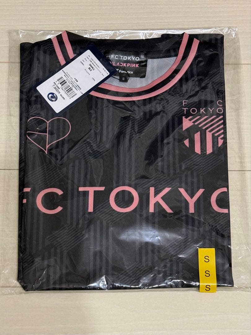 FC東京 BLACKPINK コンフィットTシャツ ブラック 黒 ポップアップ