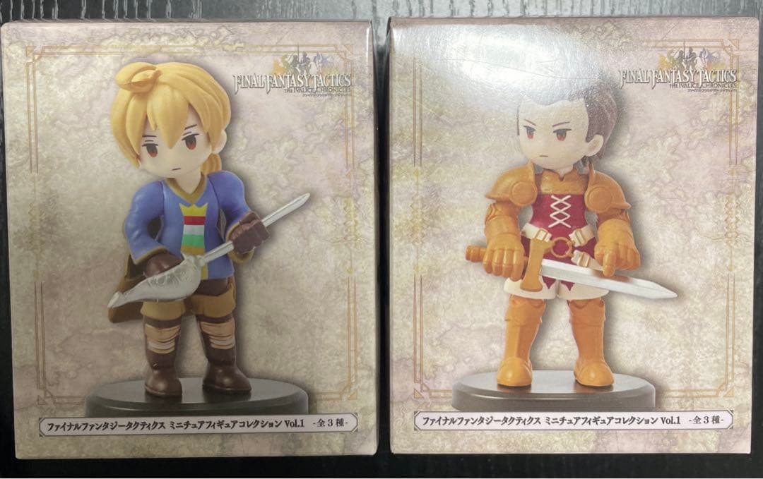 ファイナルファンタジータクティクス ミニチュアフィギュア
