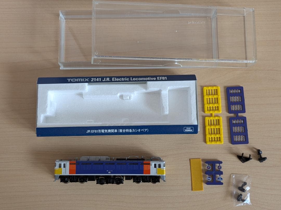 TOMIX EF81 電気機関車（寝台特急カシオペア） 2141