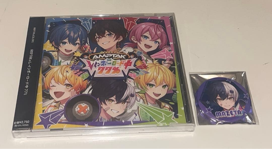 amptak×colors レインボーロード中77% まぜ太 缶バッジ 特典 - メルカリ