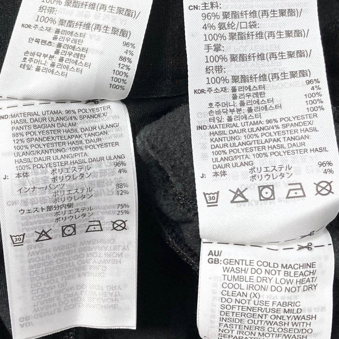 adidas　ゴルフウェア　セットアップ　ミニスカート　ライン　フリース　M