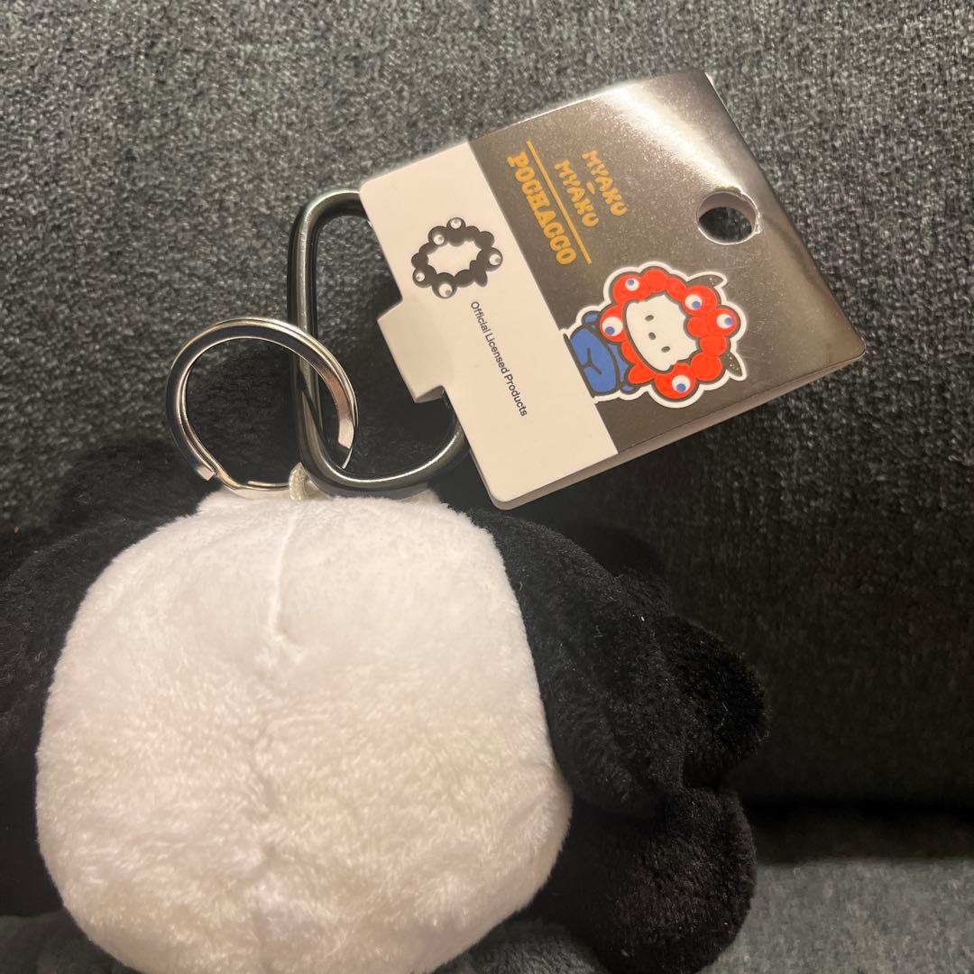 万博 ミャクミャク 黒 ポチャッコ ぬいぐるみ M 黒ミャクミャク