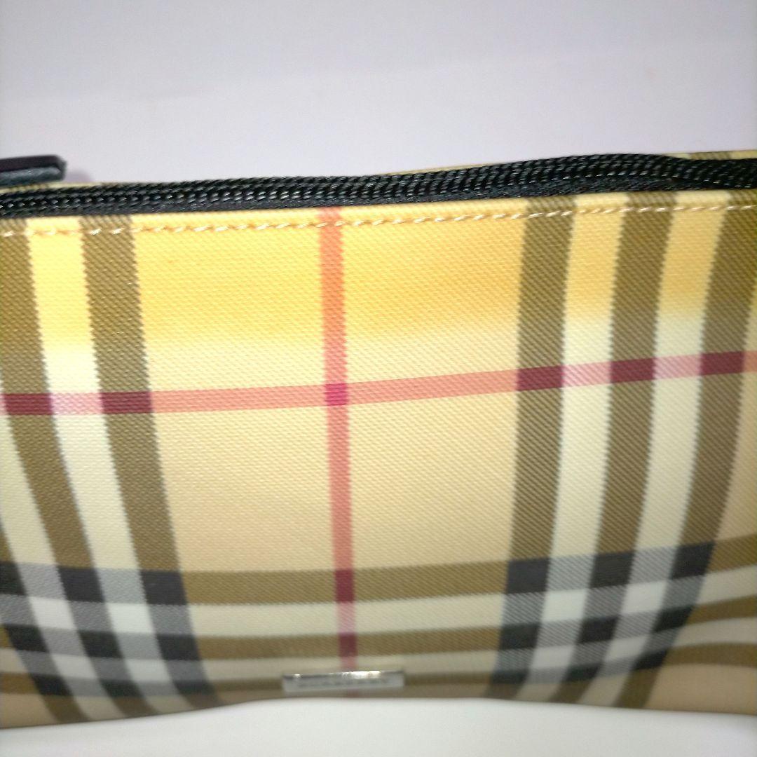 BURBERRY バーバリー ノバチェック アクセサリーポーチ ベージュ