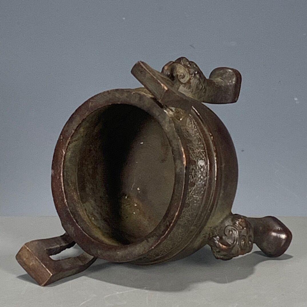 銅器 楚大鼎 香炉 三足鼎 開業 家 置物 工芸品 - メルカリ