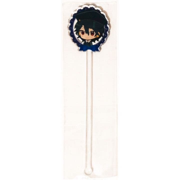 新品★あんスタ★UNDEAD【朔間零＆大神晃牙】カラオケの鉄人★マドラー★セット