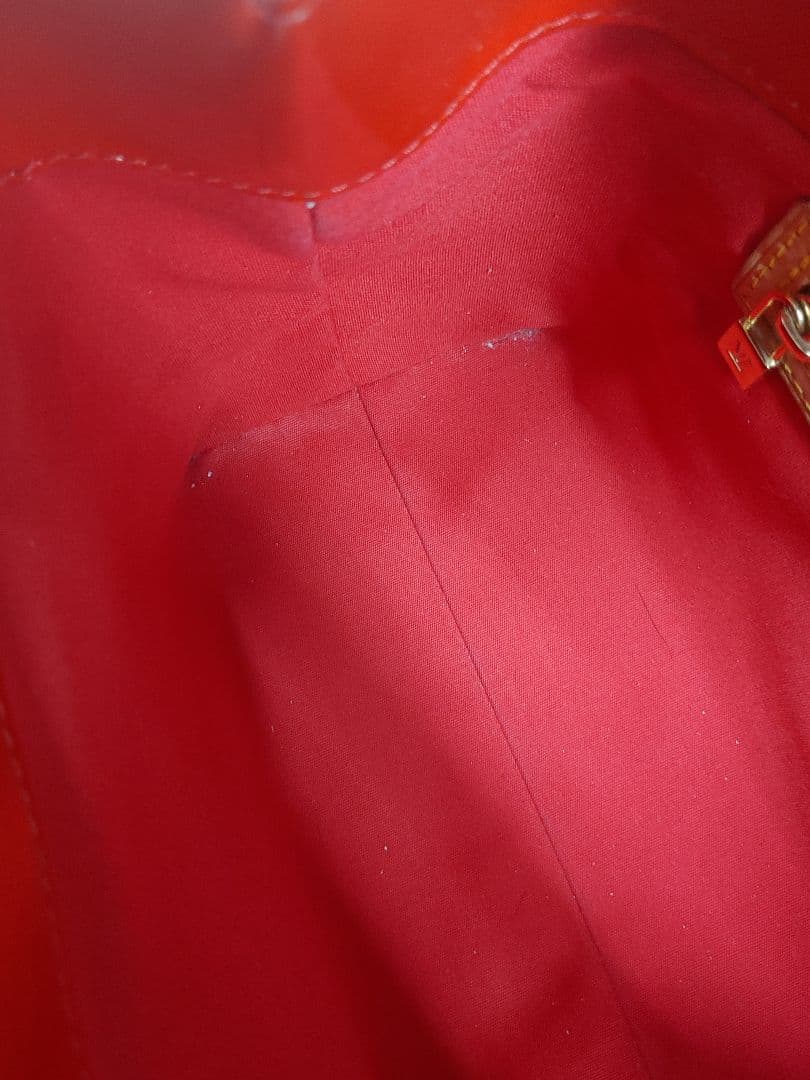 ルイヴィトン ヴェルニ リードPM ハンドバッグ ミニトート ポムダムール