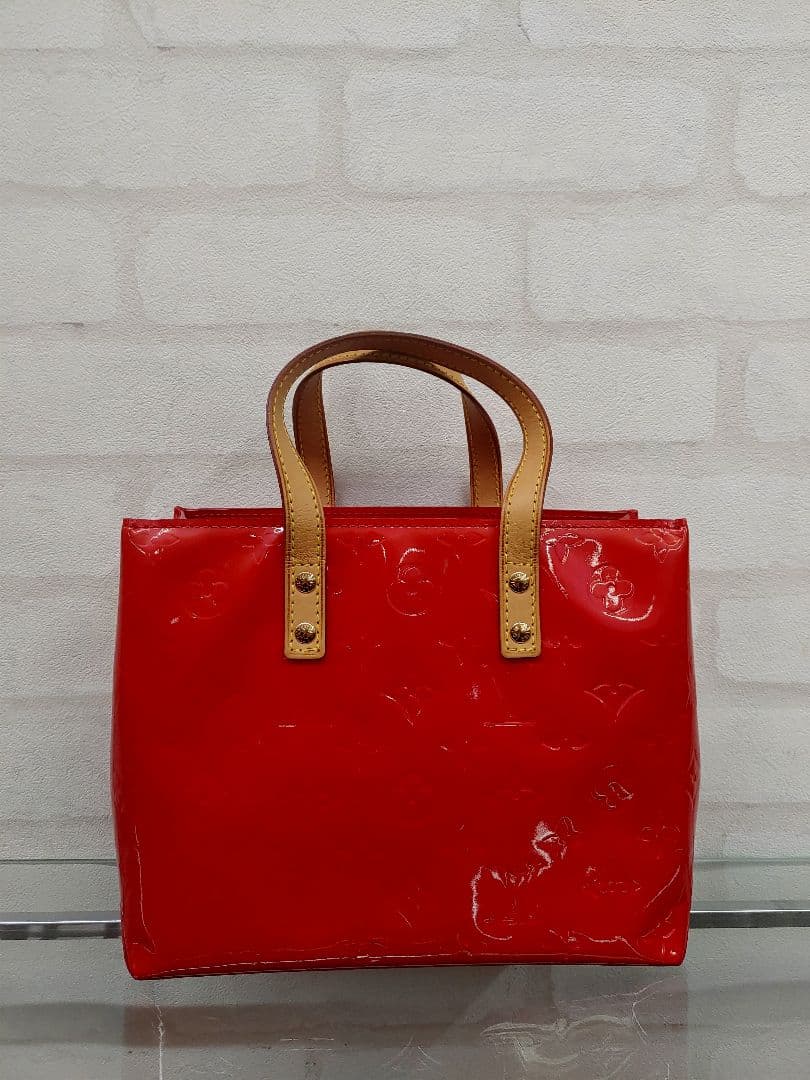 ルイヴィトン ヴェルニ リードPM ハンドバッグ ミニトート ポムダムール