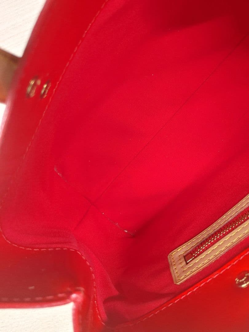 ルイヴィトン ヴェルニ リードPM ハンドバッグ ミニトート ポムダムール