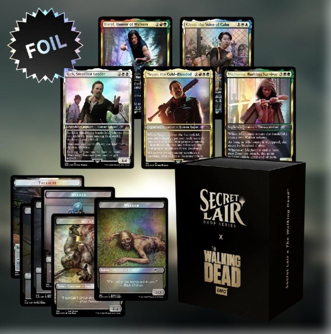 MTG Secret Lair×Walking Dead　foil foil Secret Lair x The Walking Dead 未開封 MTG Secret Lair The