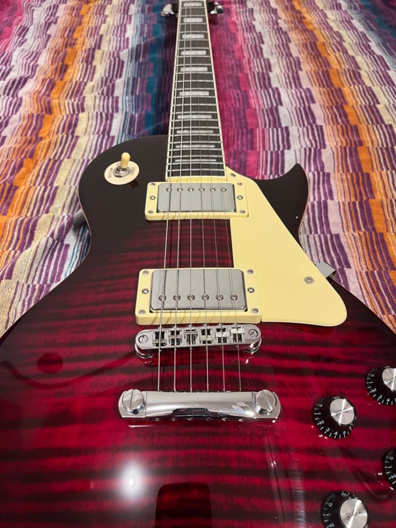 ギター GROTE Green LP Style llic Paints Sol