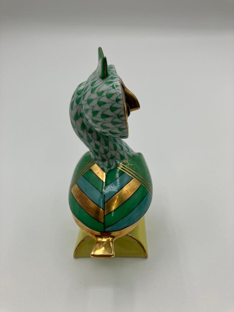 ヘレンド オウル 世界のフクロウ 箱 エルドラード 限定3000体 2桁