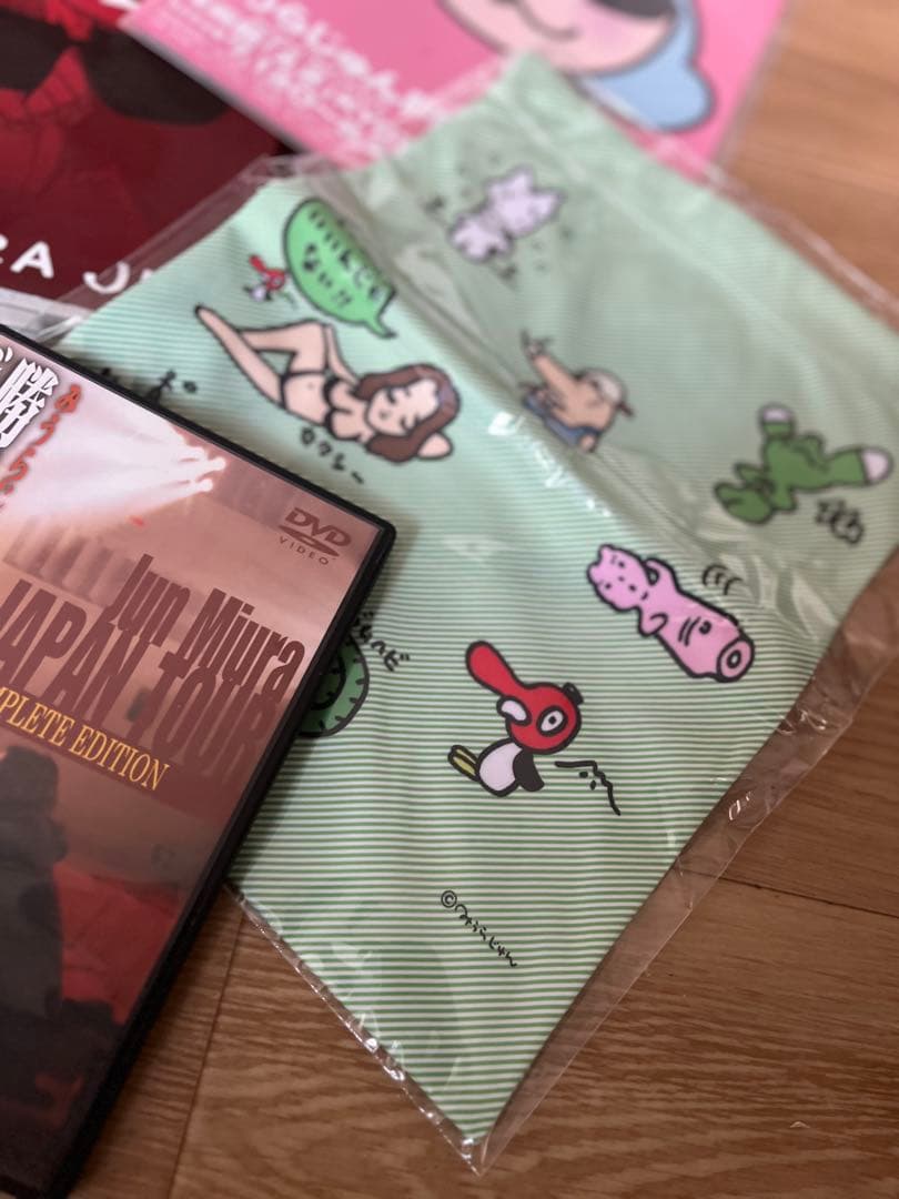 みうらじゅん　まとめ売り　本21冊　DVD3枚パンフ1枚　グッズ2個