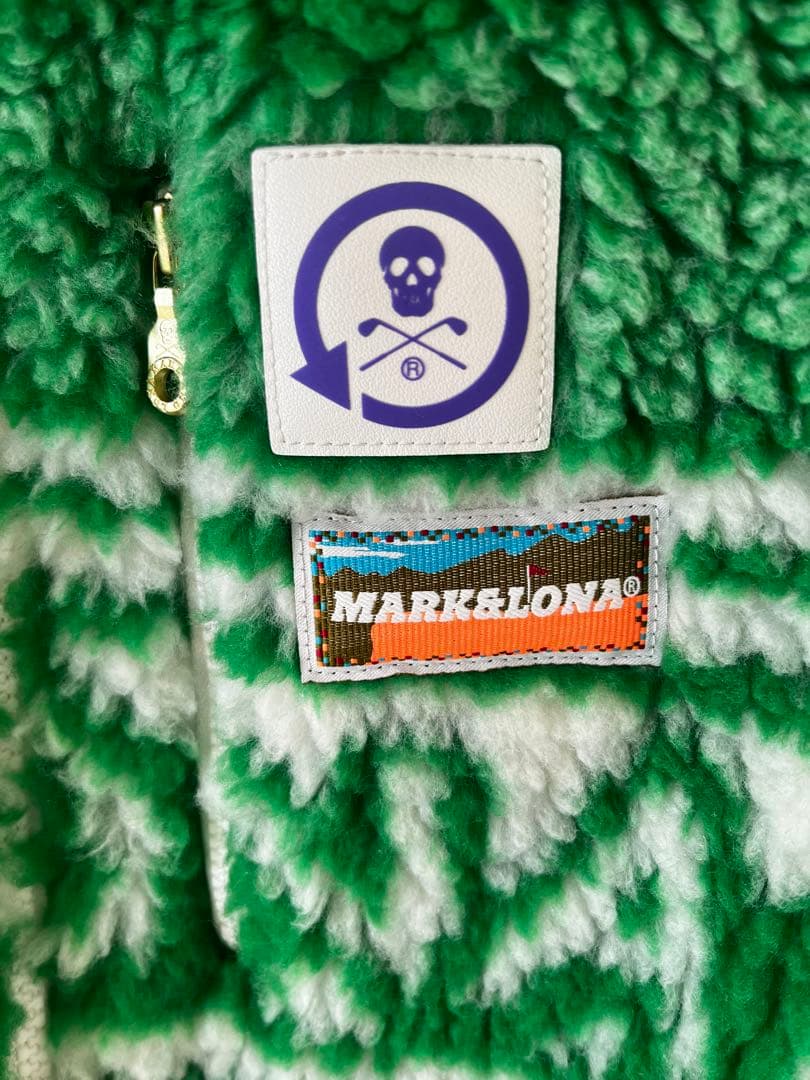 マークアンドロナ リバーシブルベスト