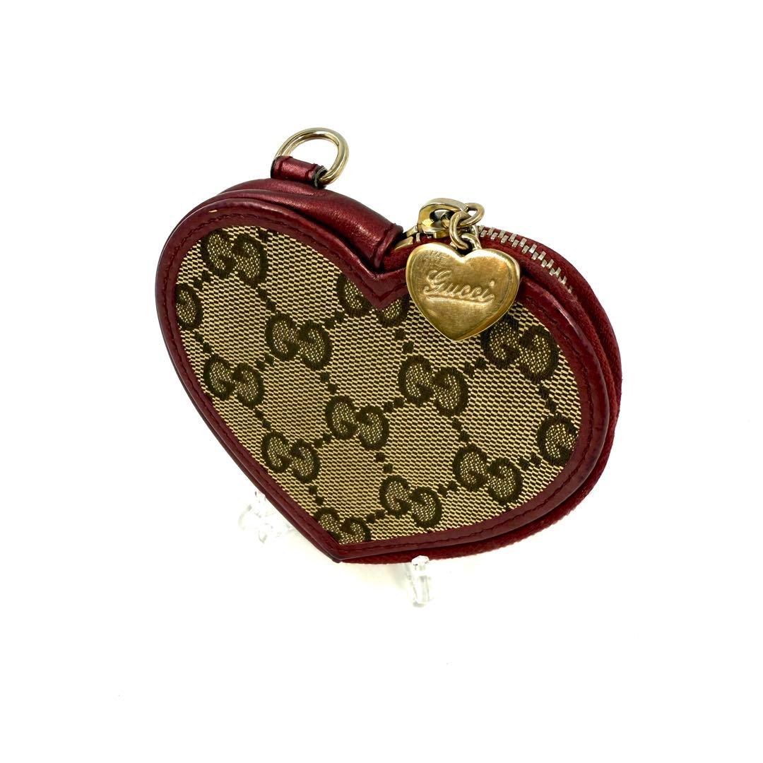 GUCCI グッチ　ハート型ケース　ピンク