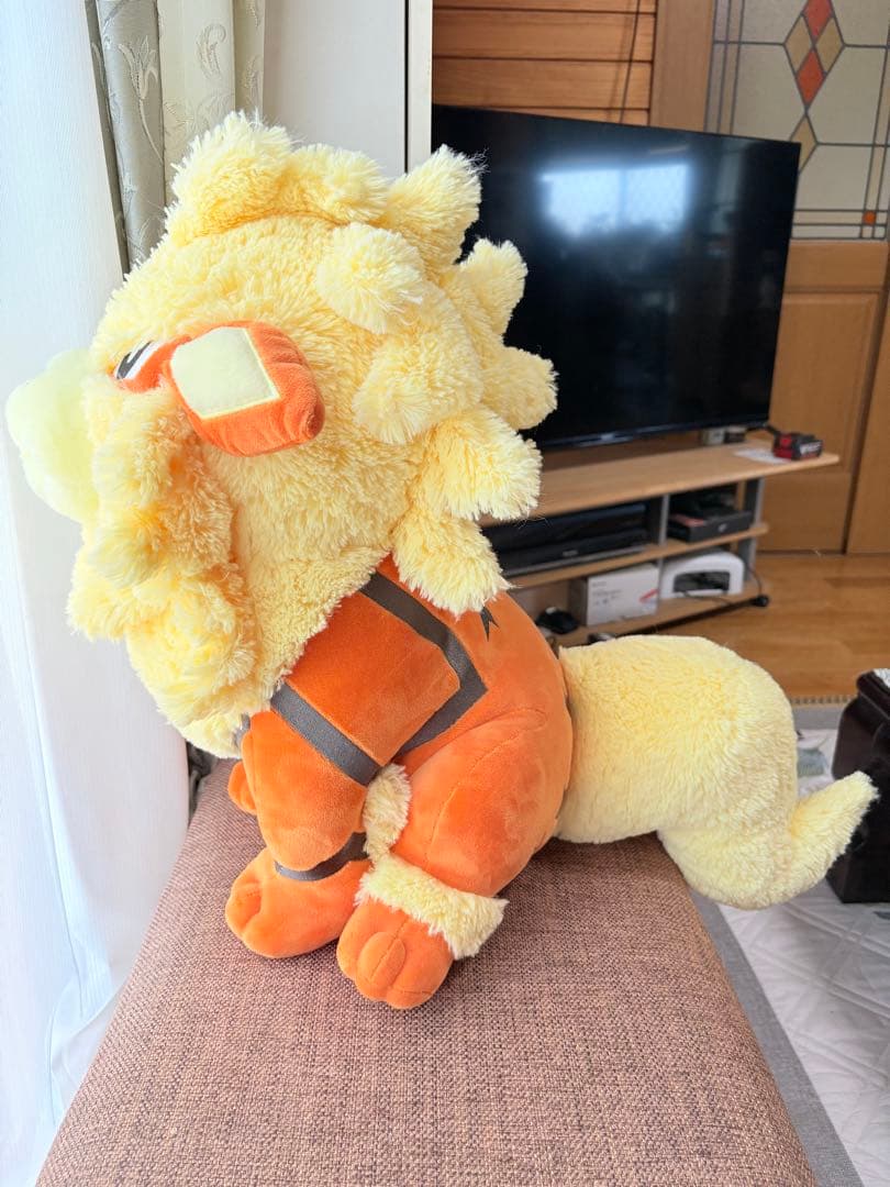 ポケモン ウインディ ぬいぐるみ bigMore 未使用 特大ぬいぐるみ