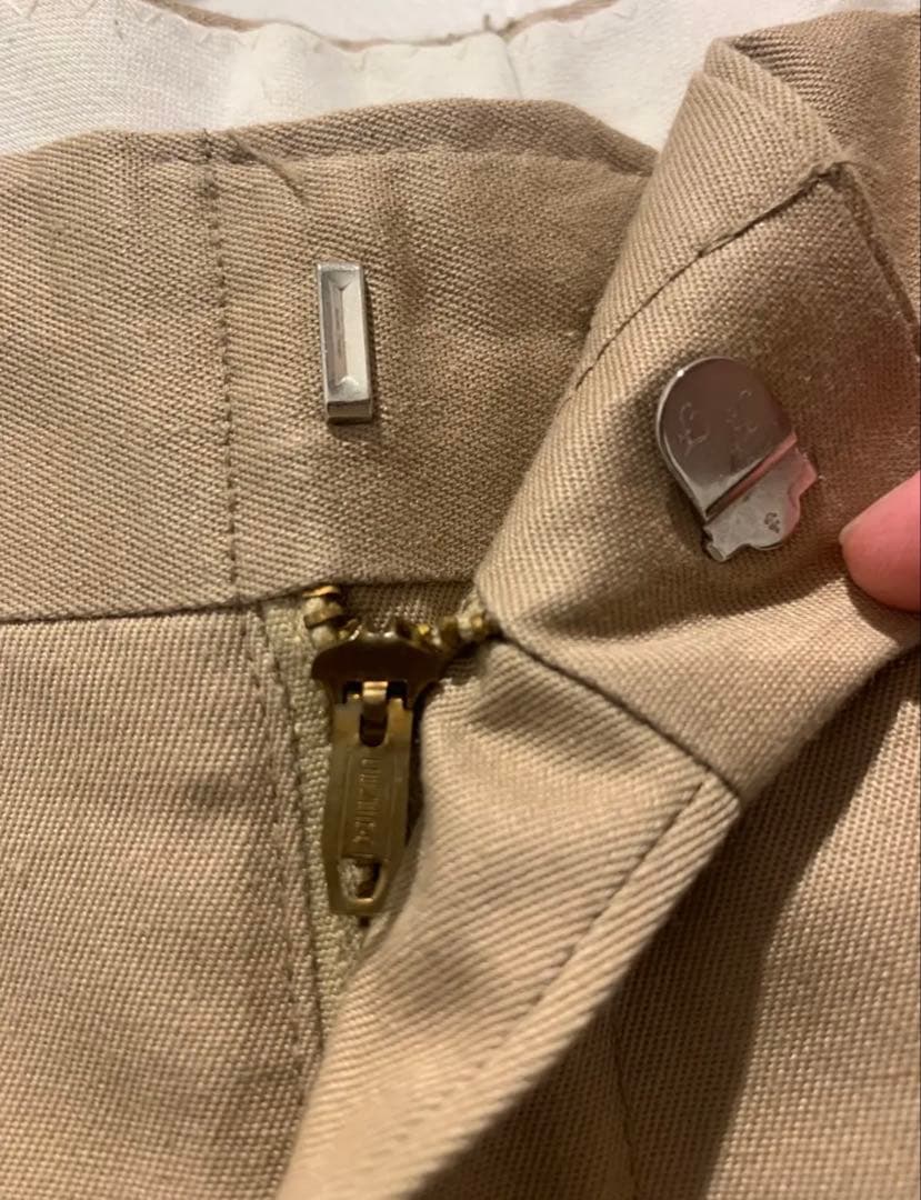 1980's US ARMY CHINO TROUSERS 33/31