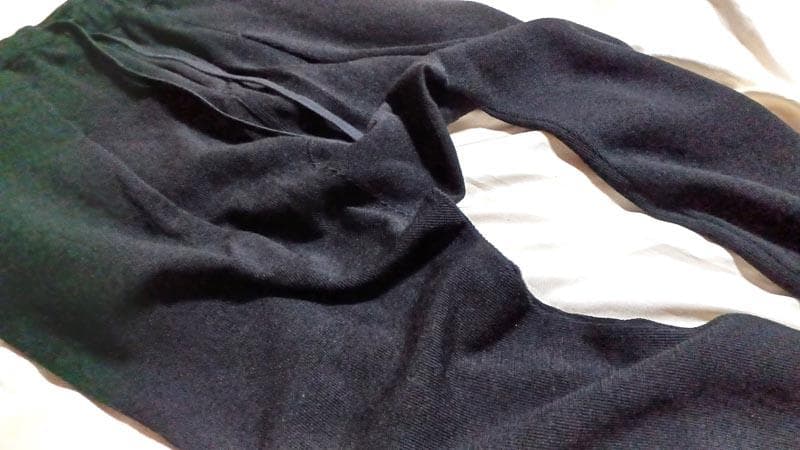 21-22F/W ユリウス JILIUS 757PAM20 ウールサルエルパンツ