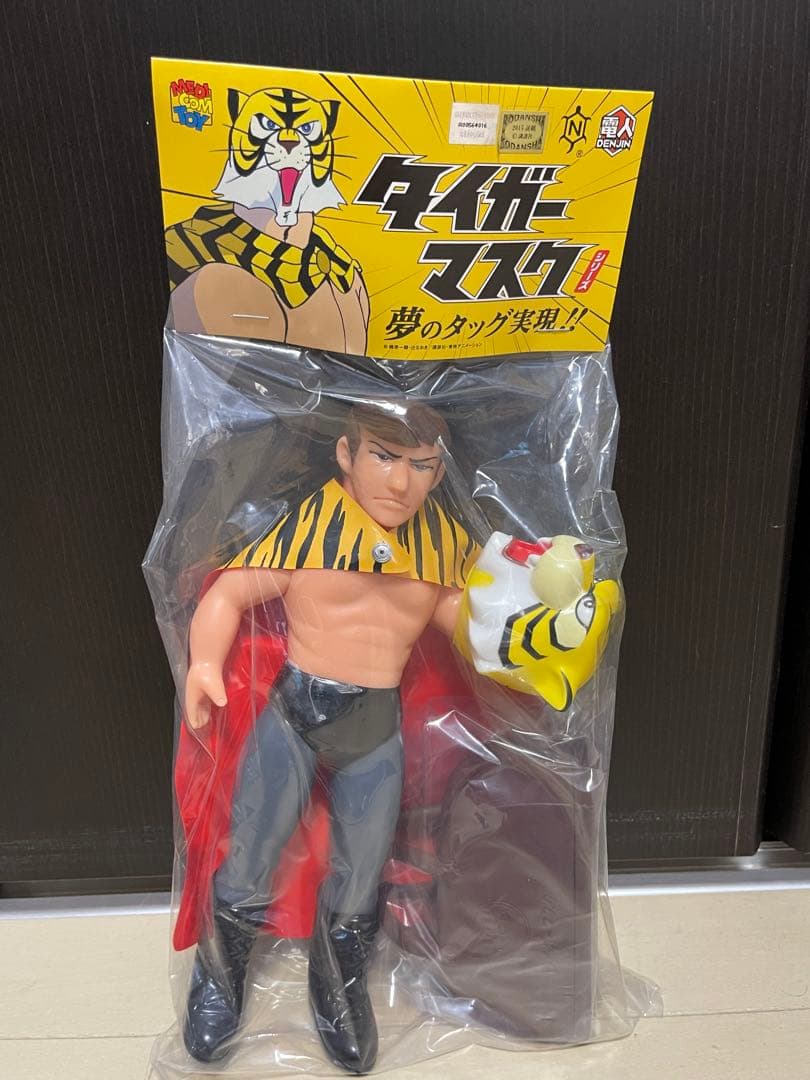 メディコムトイ タイガーマスク ソフビ 中嶋製作所 電人 高岡拳太郎