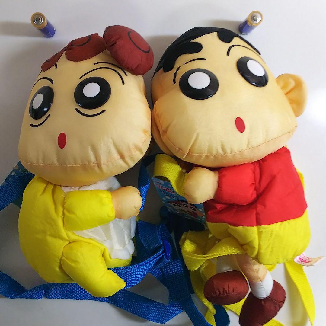 「クレヨンしんちゃん」リュック２個セット（非売品・新品・１９９７年）＋α