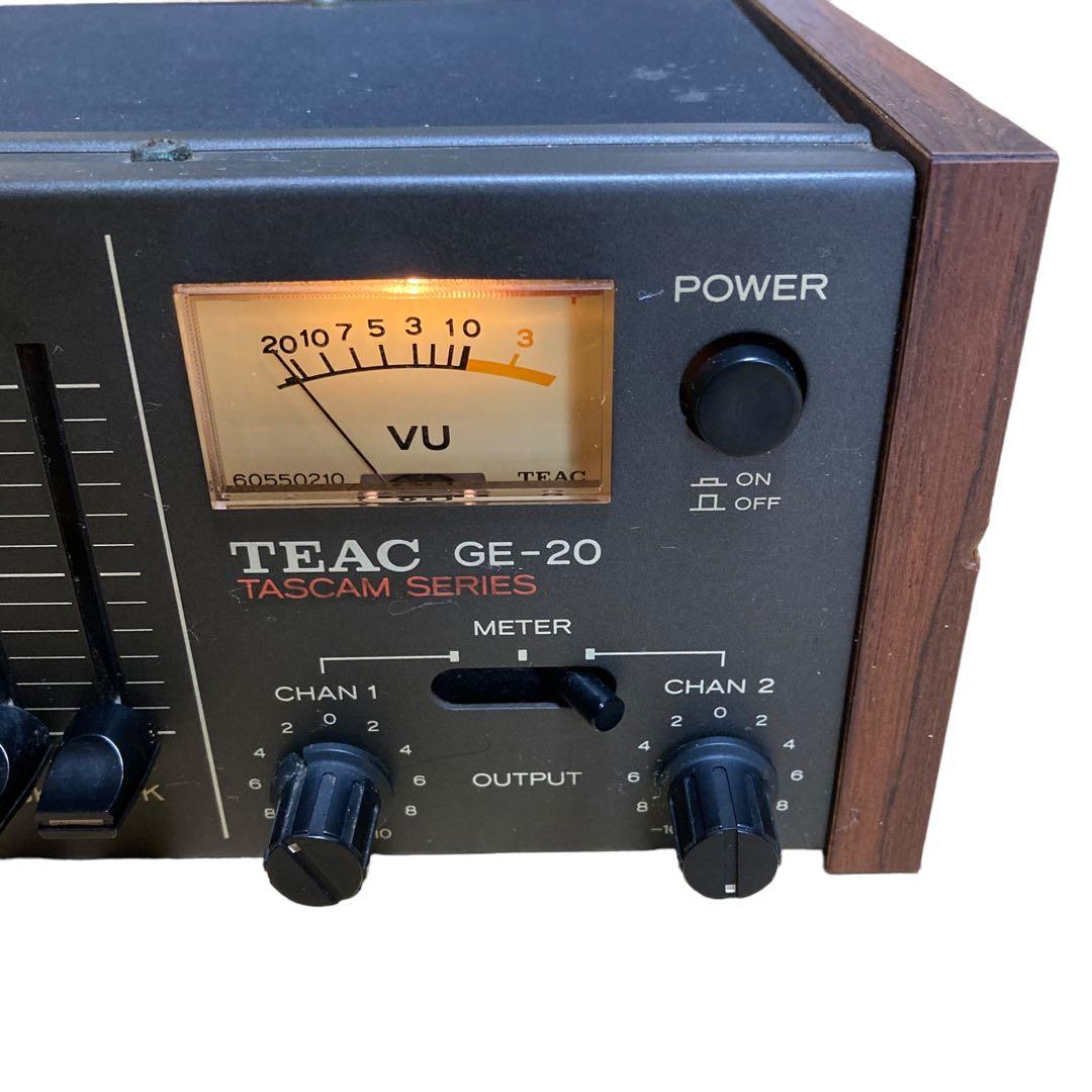 ⭐️TEAC GE-20 10バンド　グラフィックイコライザー　動作確認済み