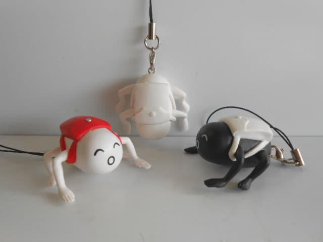 ♯Jvi08AZうもおホモゥくもおフィギュアストラップ全6種