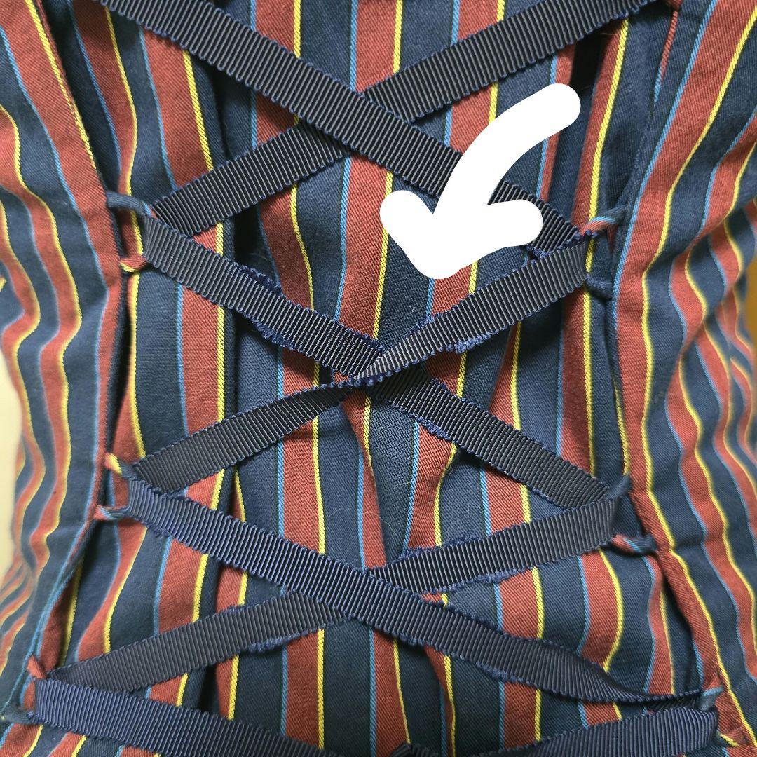 レジメンタルストライプJSK