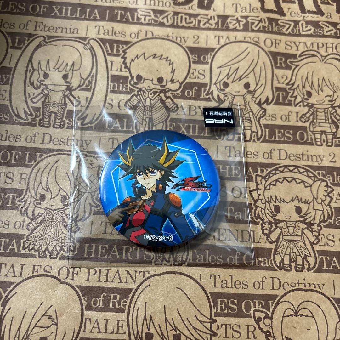 遊戯王 5D's 不動遊星　缶バッジ2種　未開封