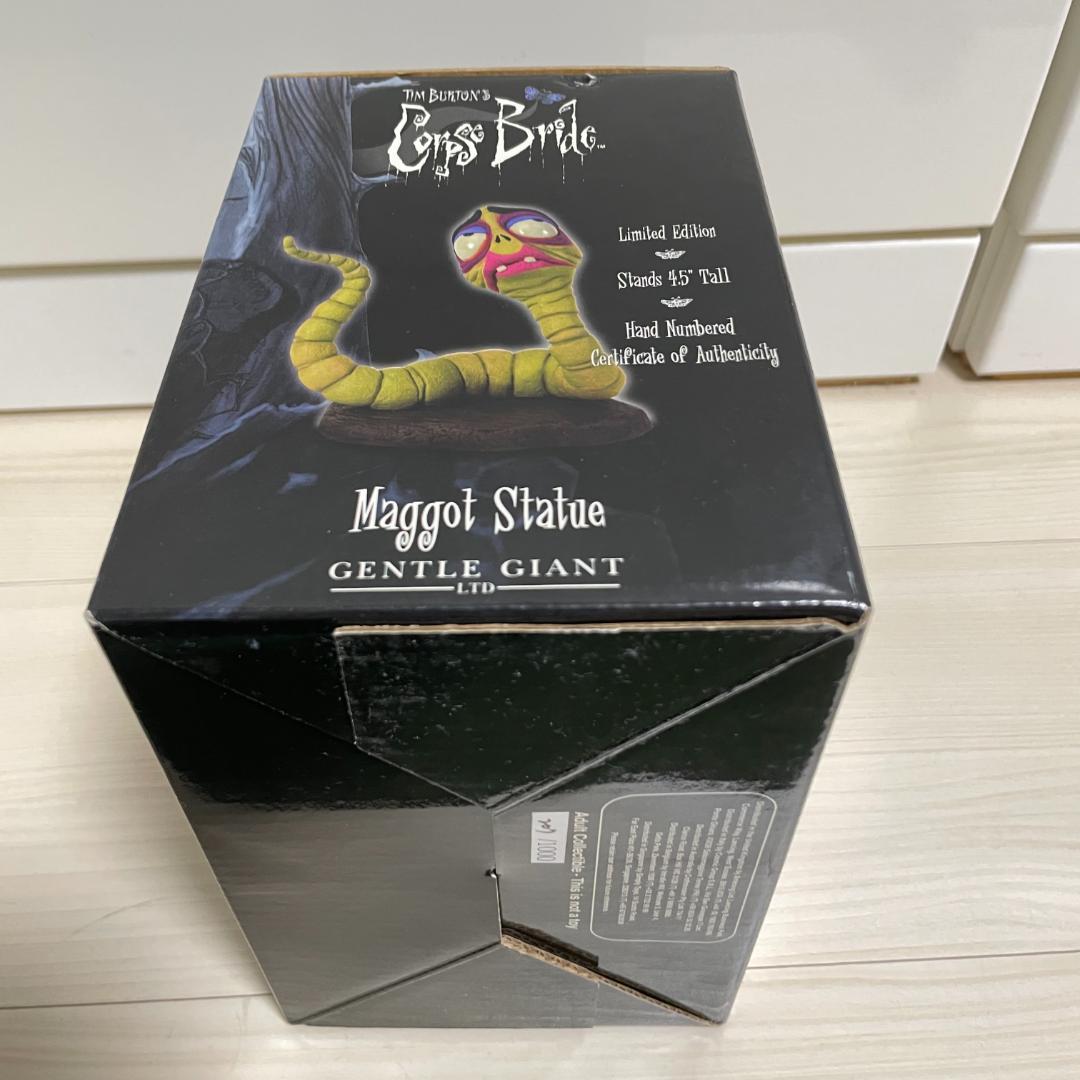 世界限定1000体／「コープスブライド」マゴット スタチュー