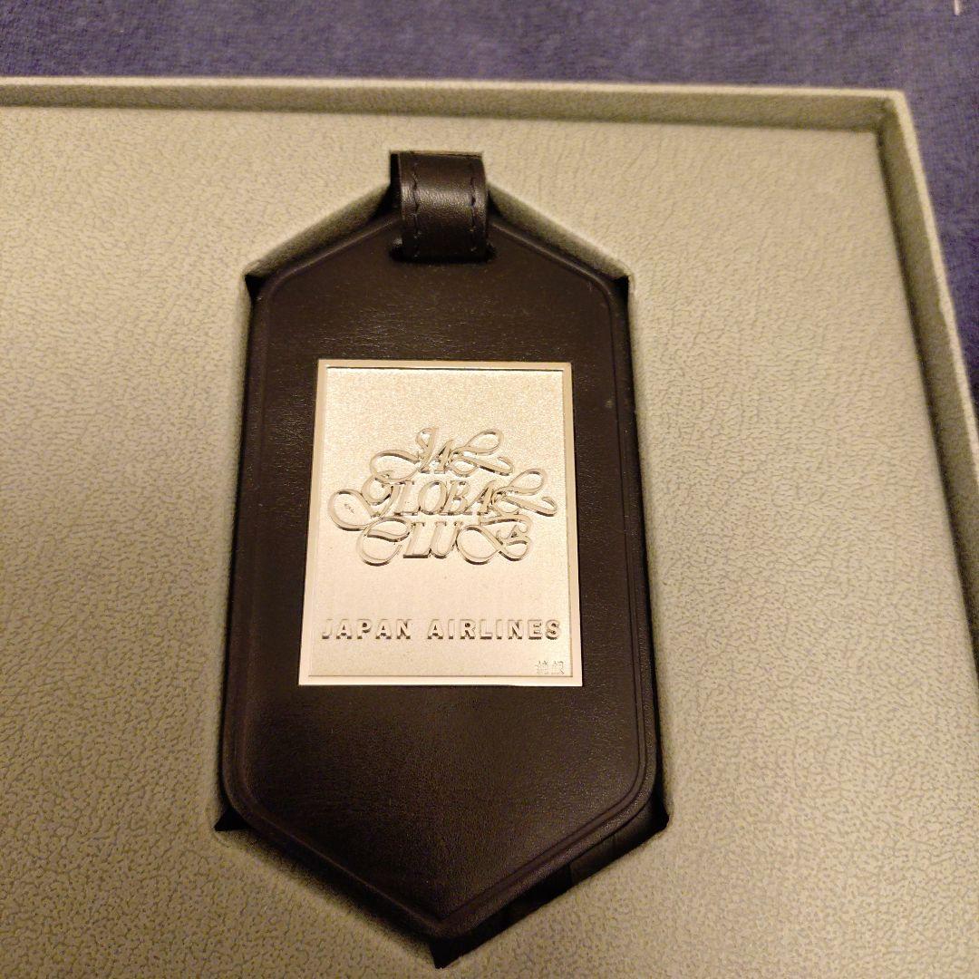 未使用　日本航空(JAL GLOBAL CLUB）JGCのネームタグ（黒亀タグ）