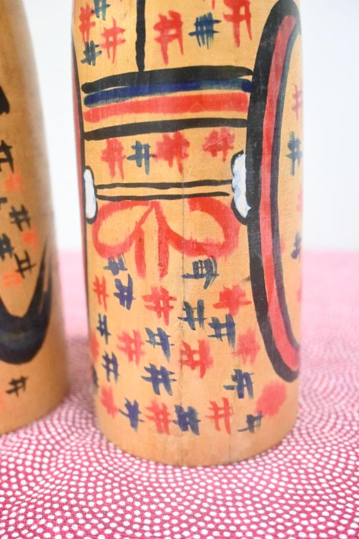 伝統こけし 木地山こけし 小椋久太郎 激レア 夫婦こけしセット貴重品