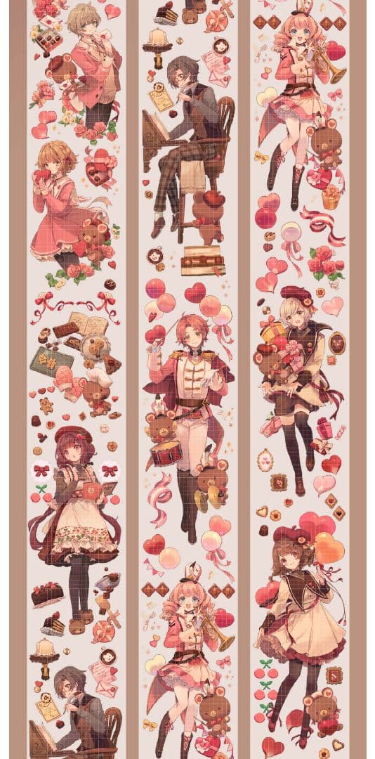 ✩再販✩J231＃恋爱季(水晶)Shine切り売り海外人物マステ女の子