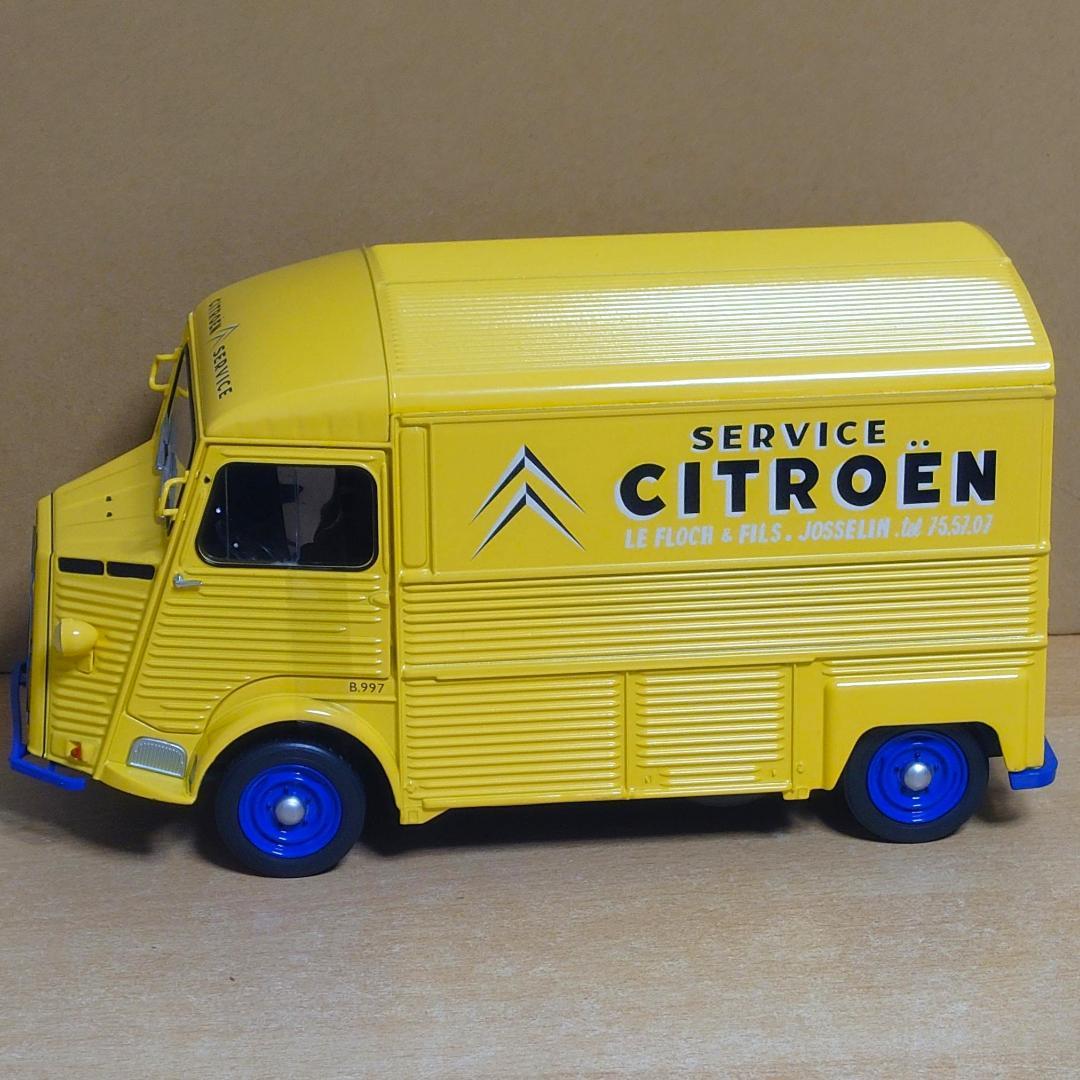1/18 シトロエン タイプHY 1969 イエロートラック CitroenHY