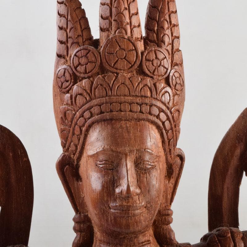 バリ島 インドネシア 木彫 置物 3点まとめて N 9011A - メルカリ