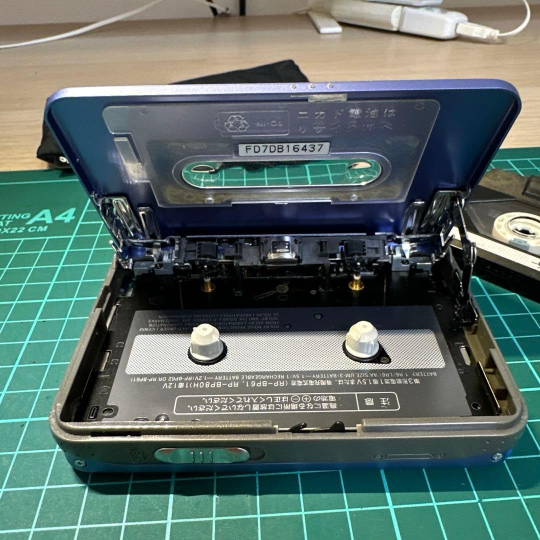 極美DE修復品】Panasonic カセットプレーヤー RQ-SX20