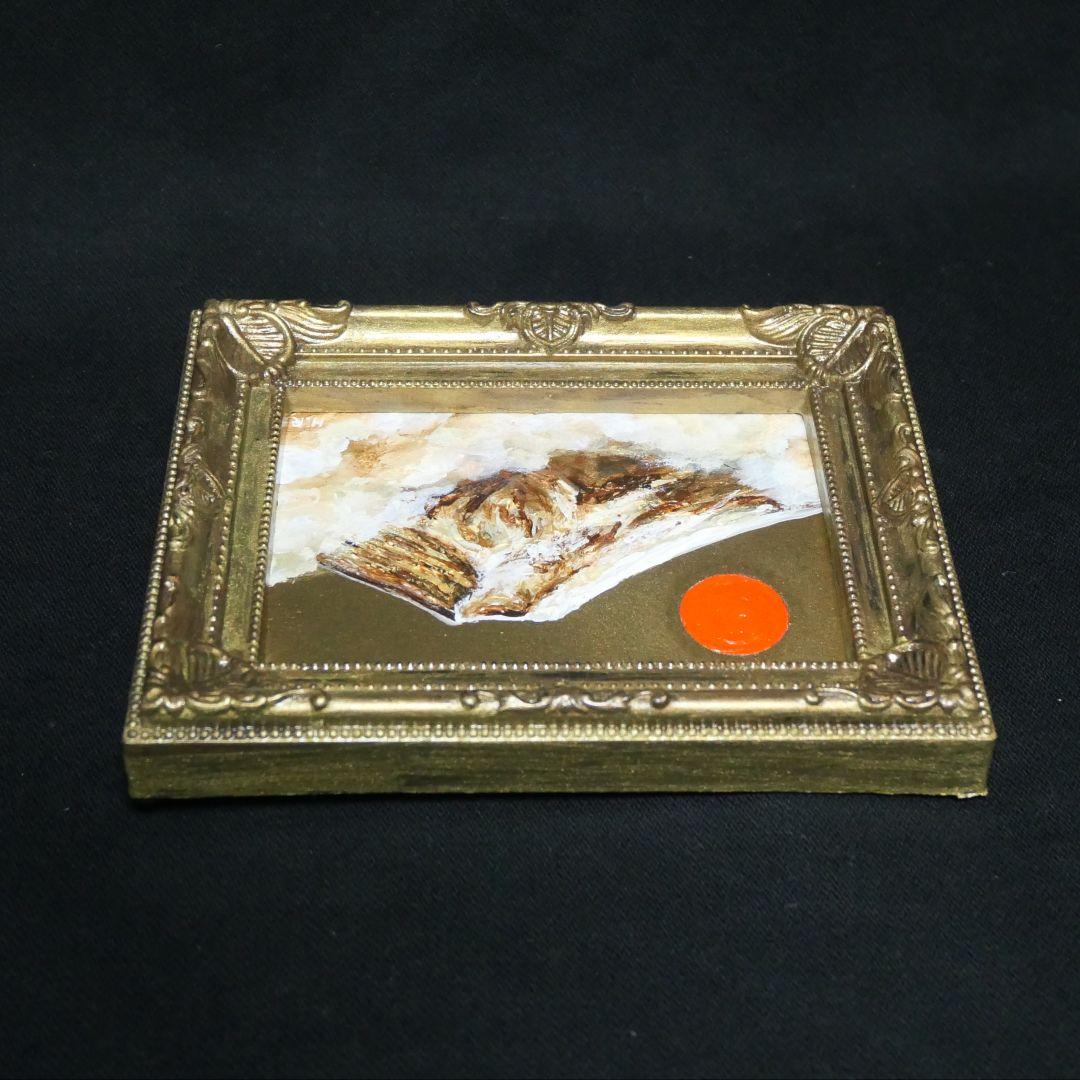 油絵 油彩 油彩画 絵 絵画 ミニ絵画 【黄金富士】