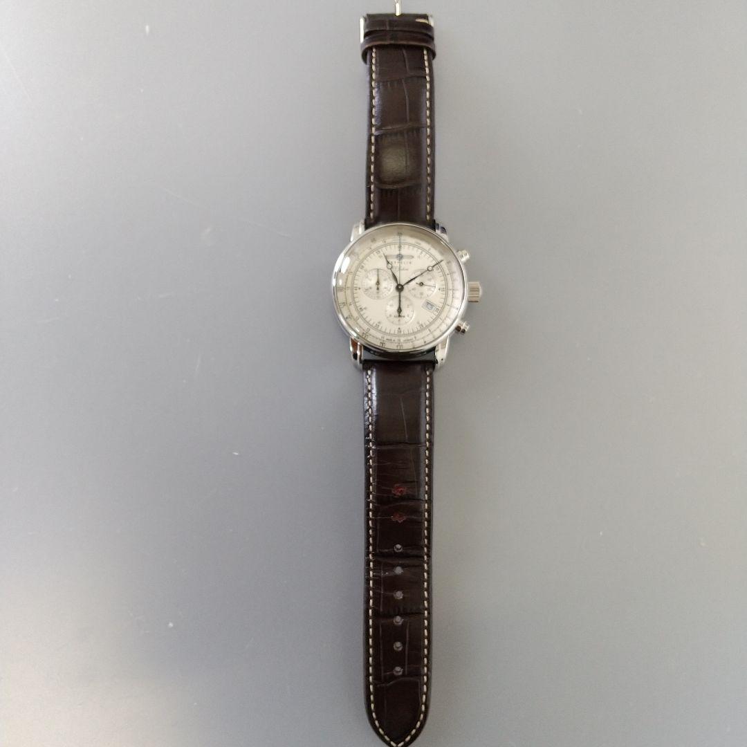 ★ 美品!! ZEPPELIN ツェッペリン クロノグラフ 7680-1 ★