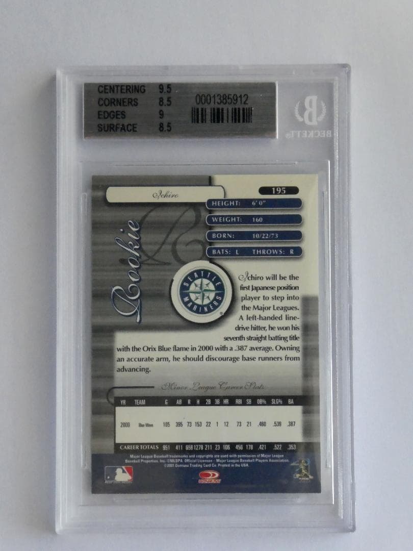 2001 DONRUSS ELITE ICHIRO イチロー シリアルNOあり！