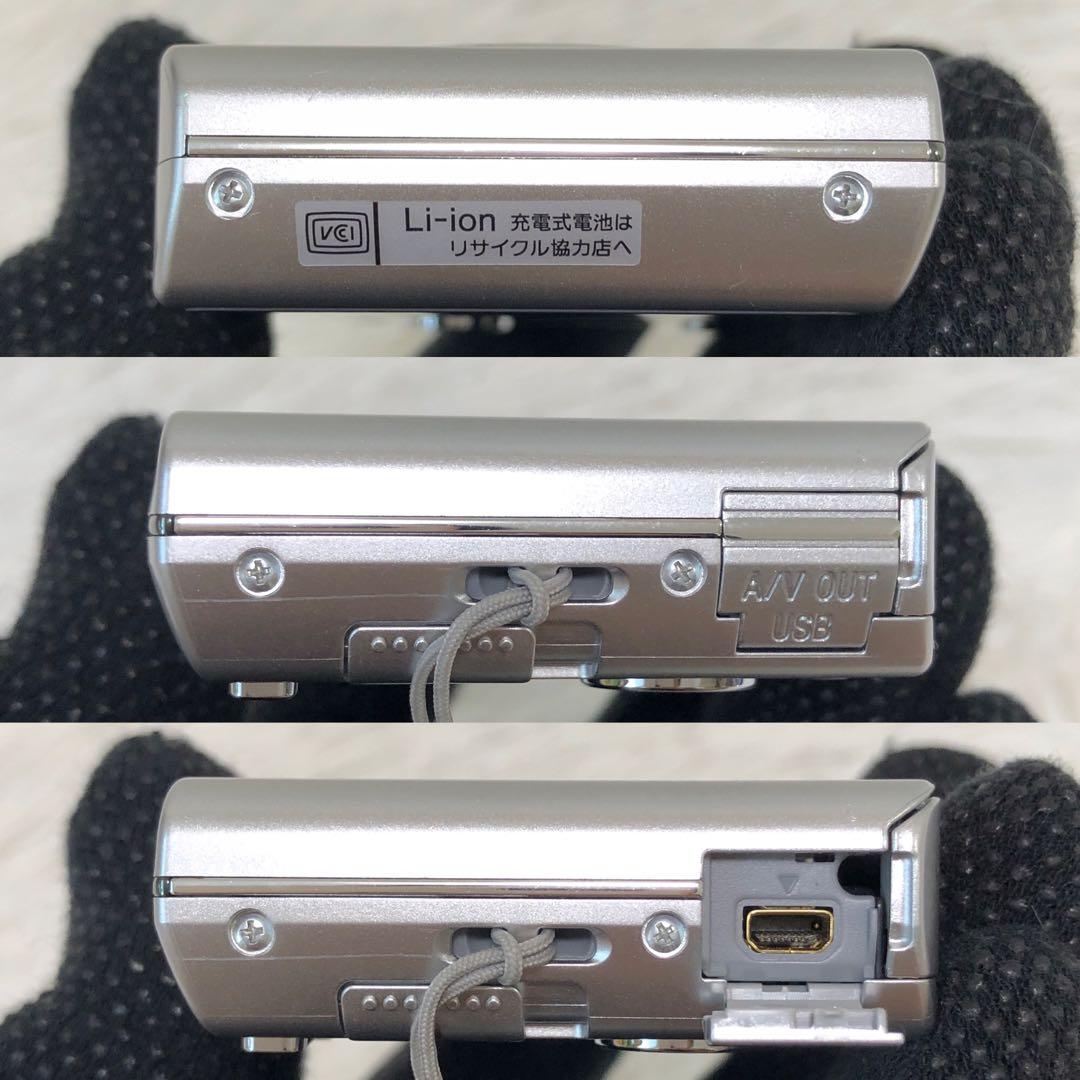 SONY Cyber-shot DSC-W610 コンデジ デジカメ シルバー