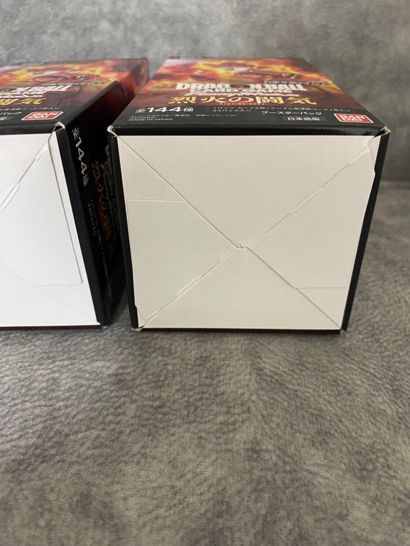 ドラゴンボールカード　烈火の闘気　BOX テープ付き