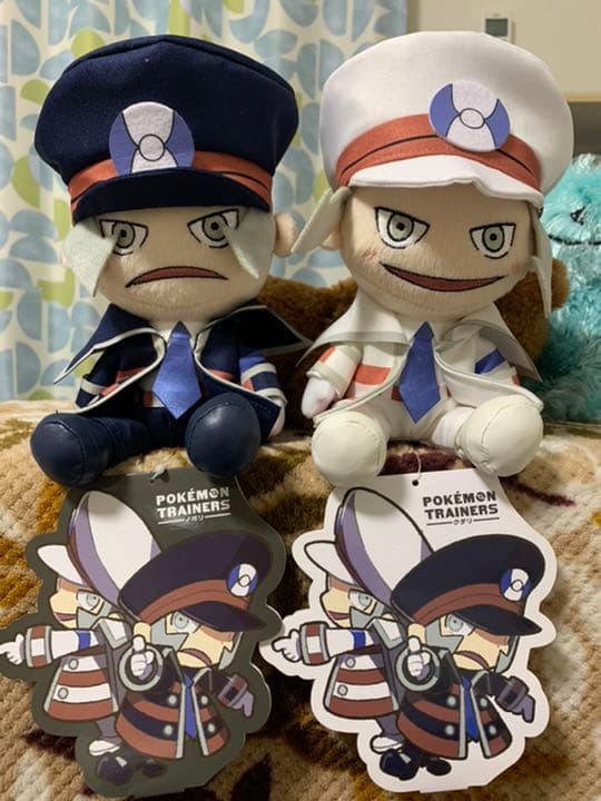 ポケモントレーナーズ サブウェイマスター ノボリ クダリ ぬいぐるみ