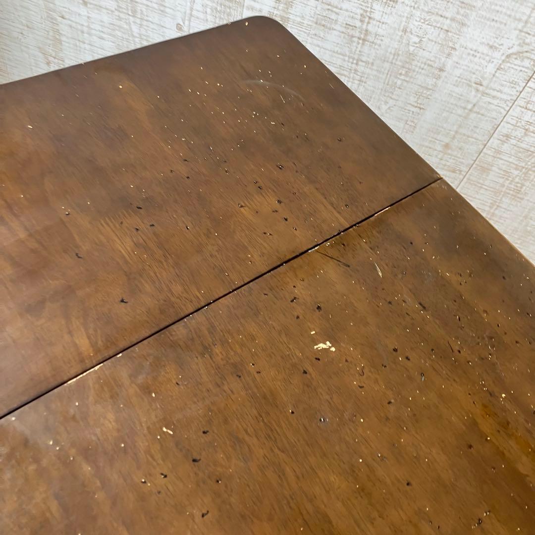 北欧レトロ オープンシェルフバタフライテーブル ダイニングテーブル