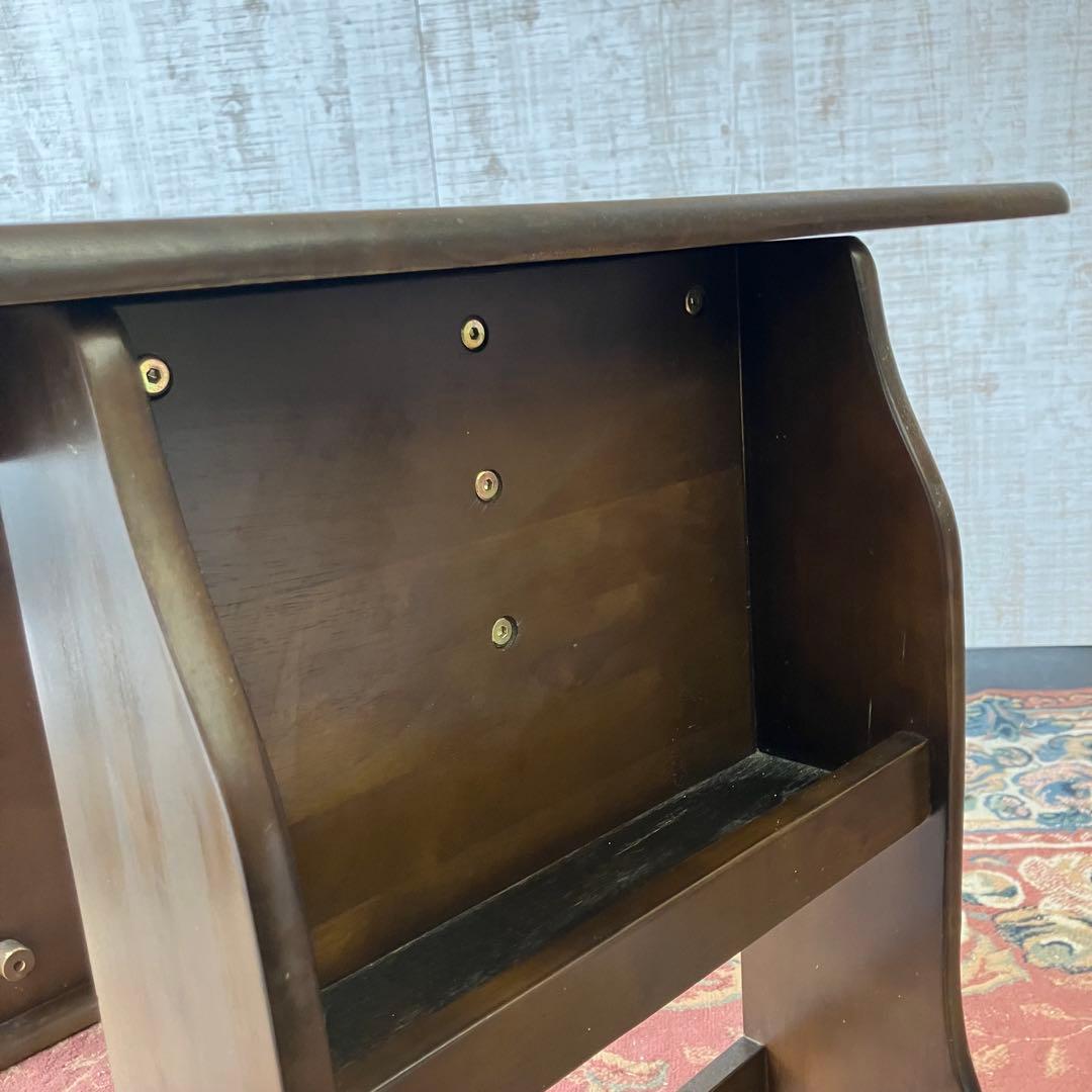 北欧レトロ オープンシェルフバタフライテーブル ダイニングテーブル